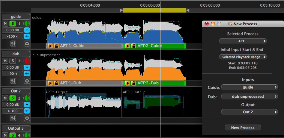 Create Process - Playback Range 4